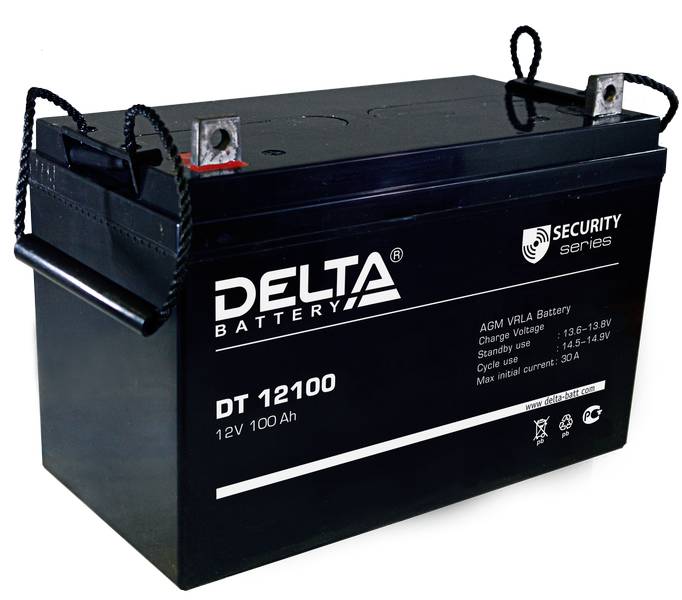 Аккумулятор Delta DT 12100