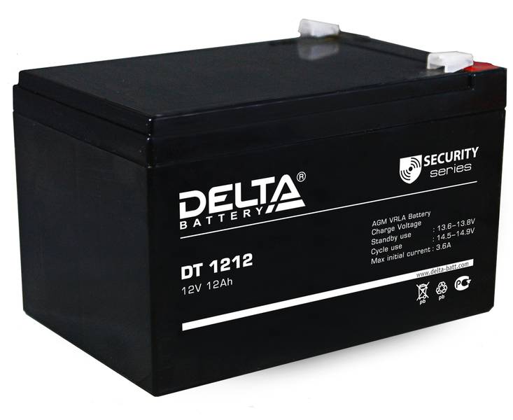 Аккумулятор Delta DT 1212