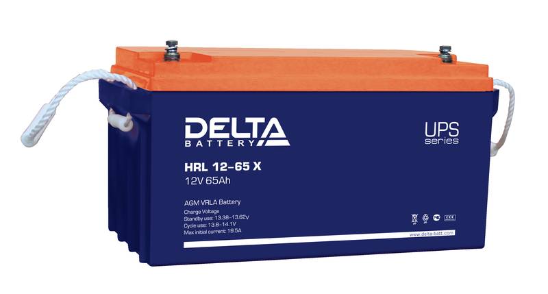 Аккумулятор Delta HRL 12-65 Х