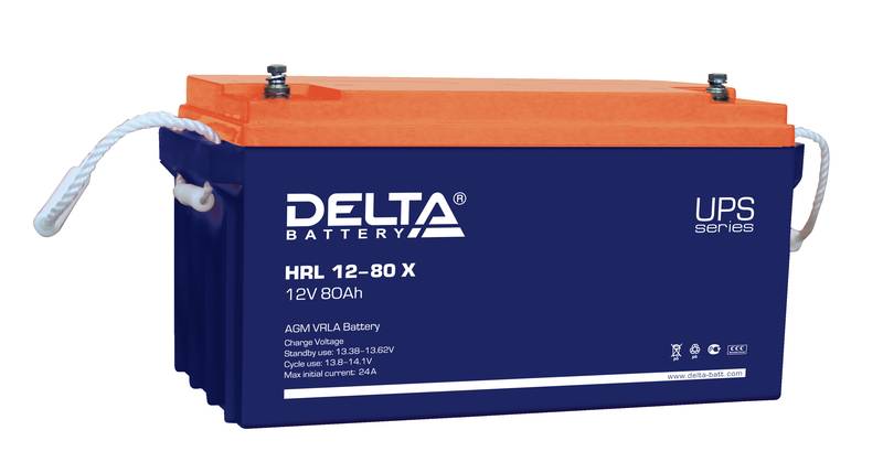 Аккумулятор Delta HRL 12-80 Х