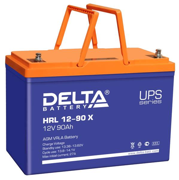 Аккумулятор Delta HRL 12-90 Х