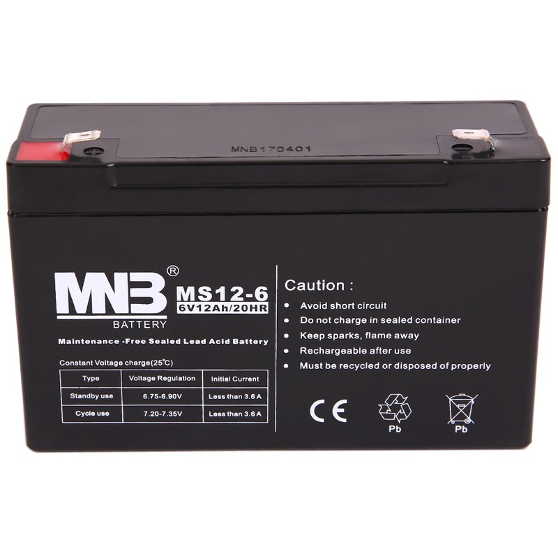 Аккумулятор MNB MS 12-6