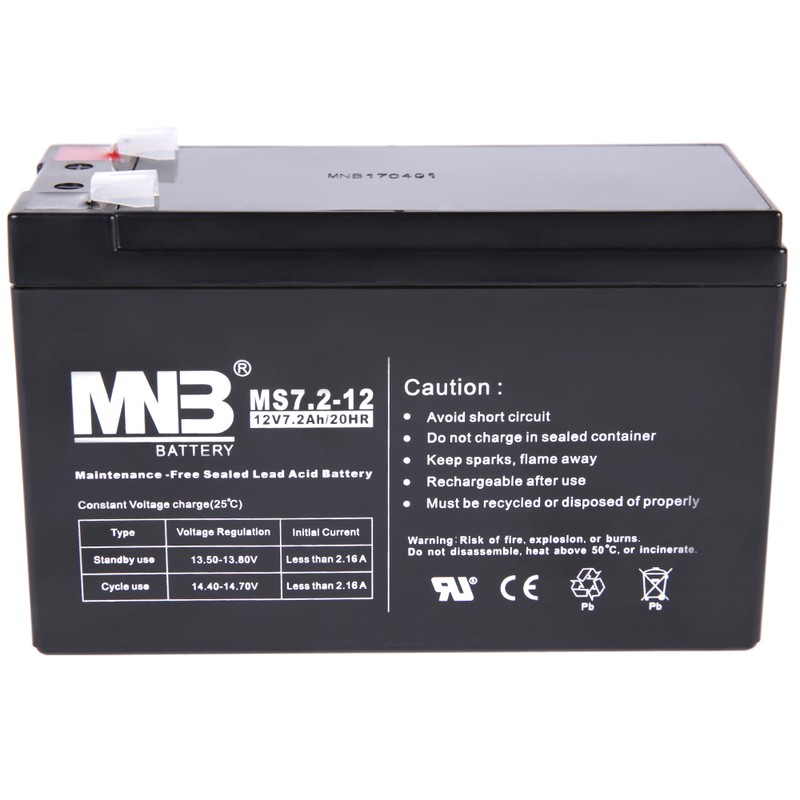 Аккумулятор MNB MS F2 7.2-12