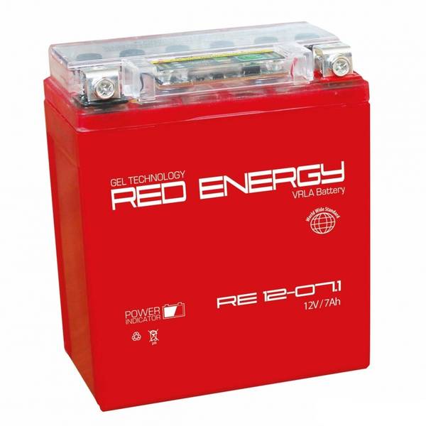 Аккумулятор Red Energy RE 1207.1