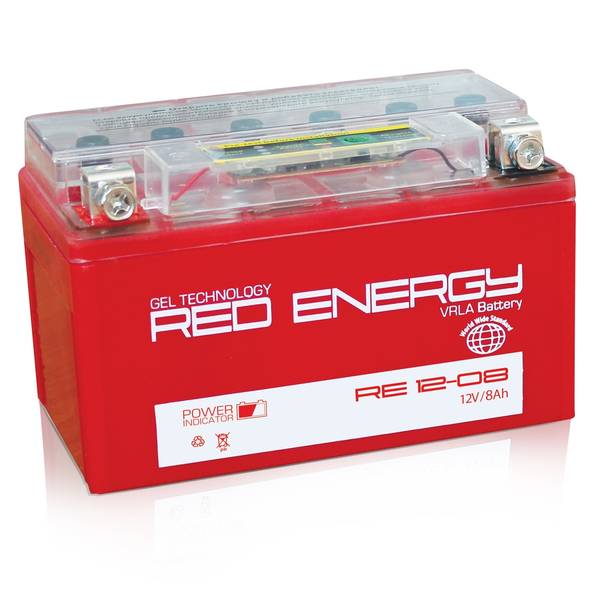 Аккумулятор Red Energy RE 1208