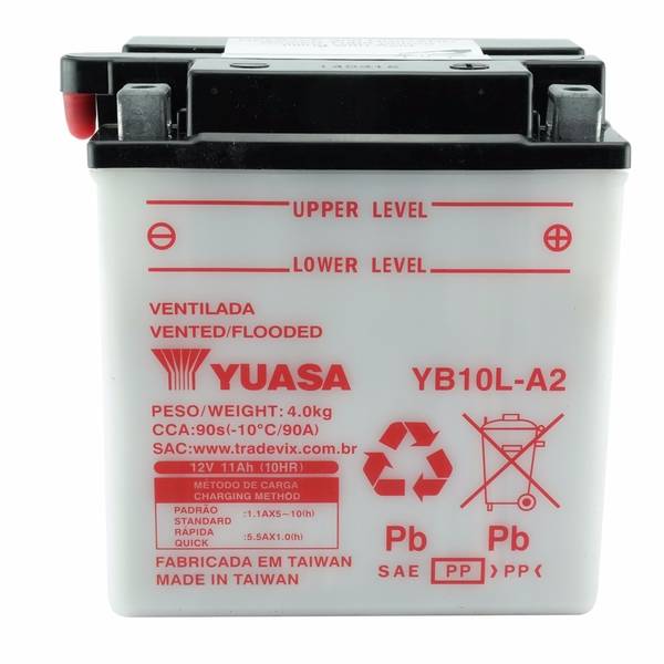 Аккумулятор Yuasa MOTO YB10L-A2 с электролитом