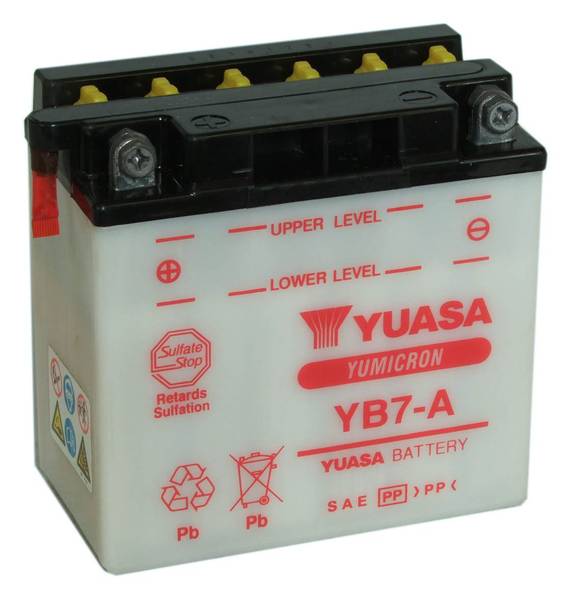 Аккумулятор Yuasa MOTO YB7-A