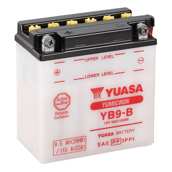 Аккумулятор Yuasa MOTO YB9-B с электролитом