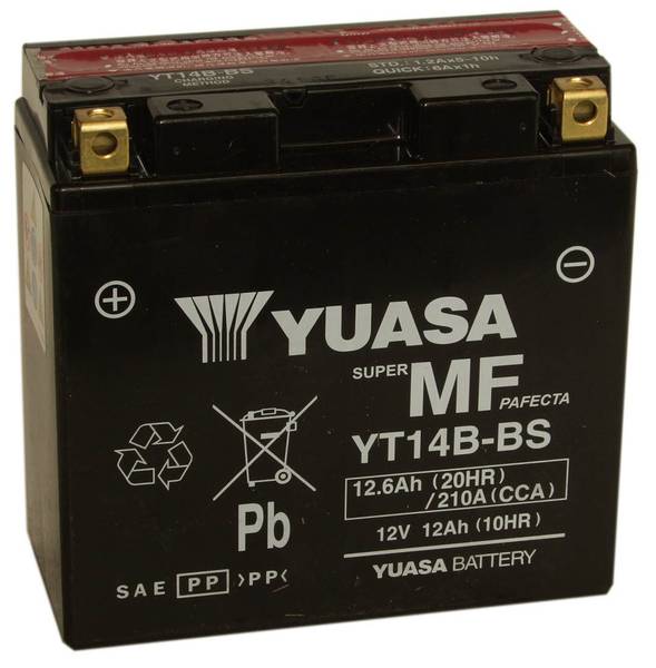 Аккумулятор Yuasa MOTO YT14B-BS (14-B4)