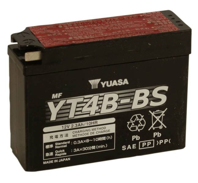 Аккумулятор Yuasa MOTO YT4B-BS(YT4B-5)