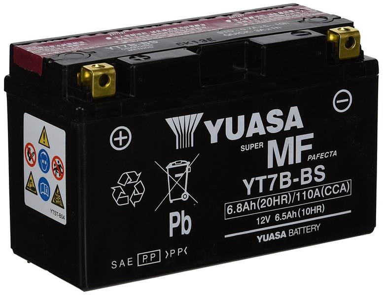 Аккумулятор Yuasa MOTO YT7B-BS(7B-4)