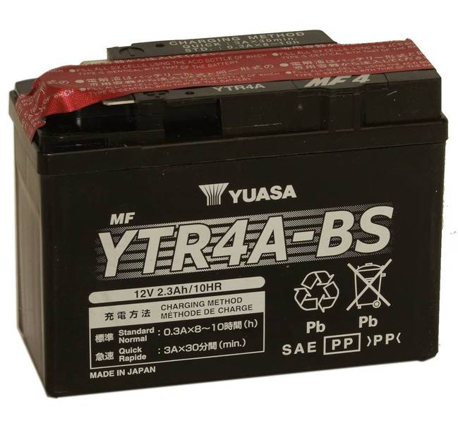 Аккумулятор Yuasa MOTO YTR4A-BS
