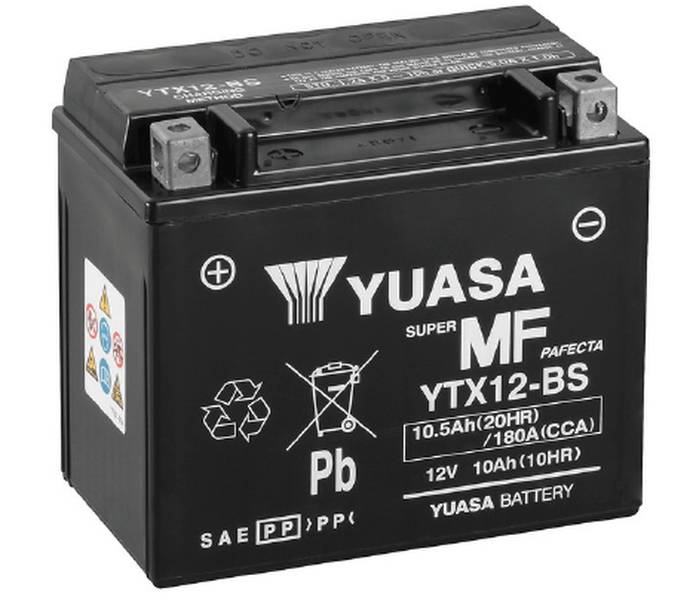 Аккумулятор Yuasa MOTO YTX12-BS