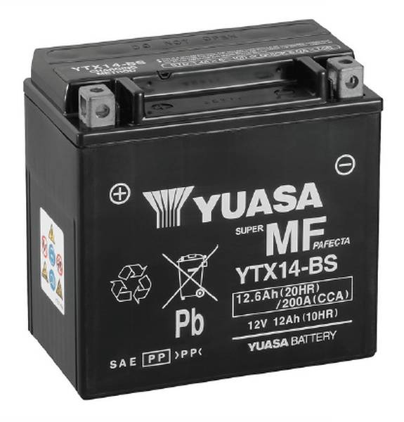 Аккумулятор Yuasa MOTO YTX14-BS
