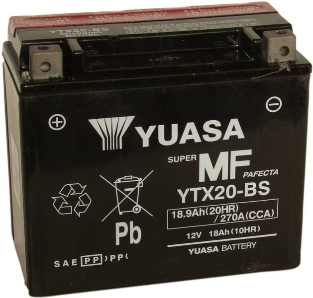 Аккумулятор Yuasa MOTO YTX20-BS