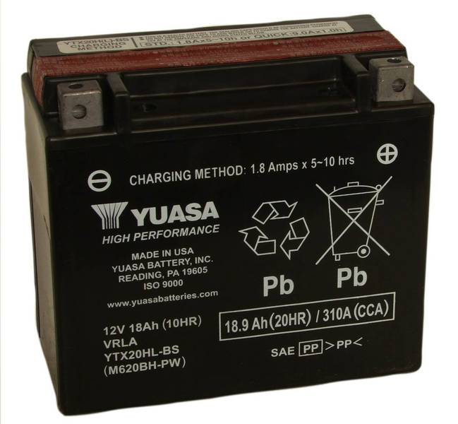 Аккумулятор Yuasa MOTO YTX20HL-BS (20L-BS)