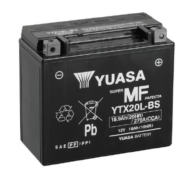 Аккумулятор Yuasa MOTO YTX20L-BS
