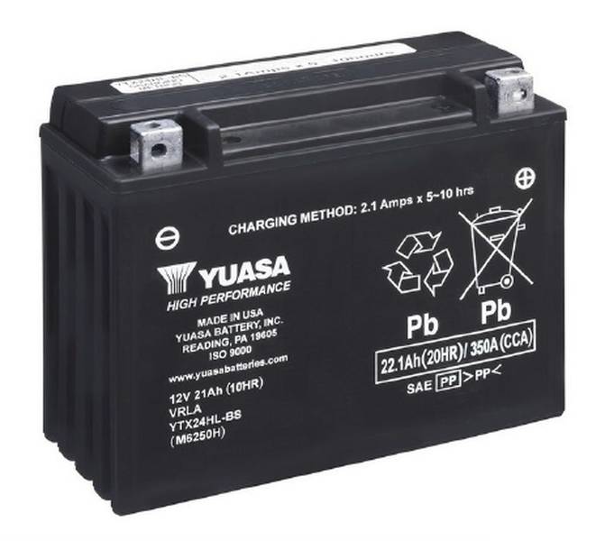 Аккумулятор Yuasa MOTO YTX24HL-BS(Y50-N18L-A,A 3)
