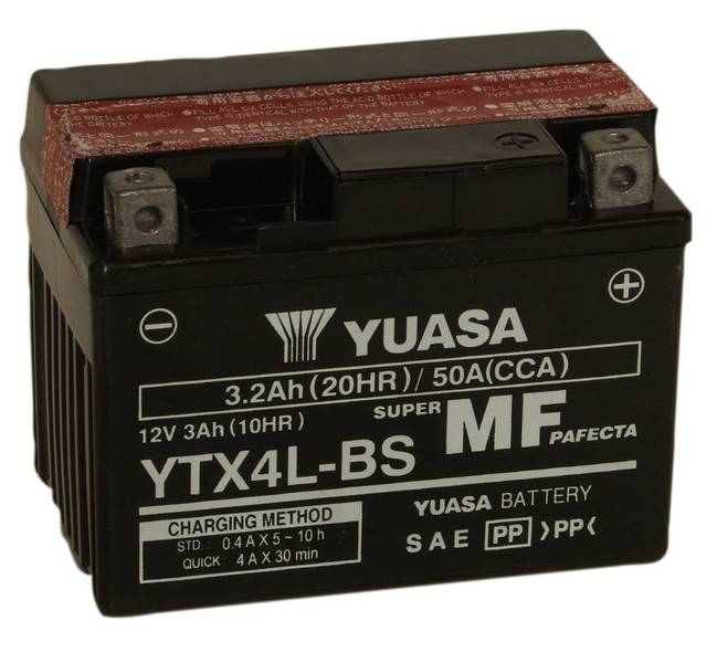 Аккумулятор Yuasa MOTO YTX4L-BS